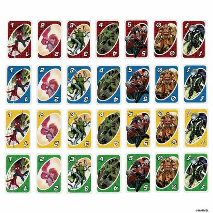 Еротични карти Mattel UNO Spiderman