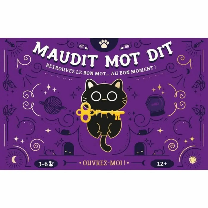 Еротични карти Asmodee Maudit Mot Dit (FR)
