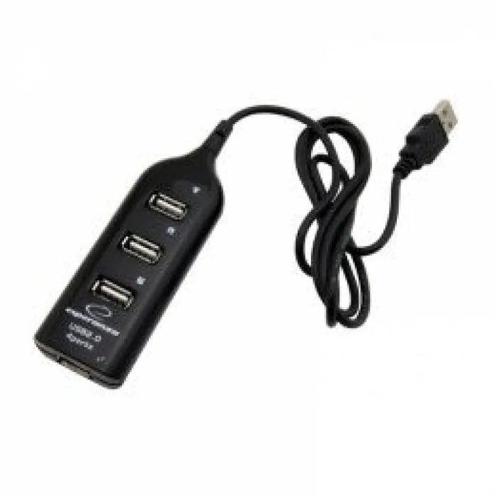 Esperanza EA116 интерфейсен хъб 480 Mbit/s Черен