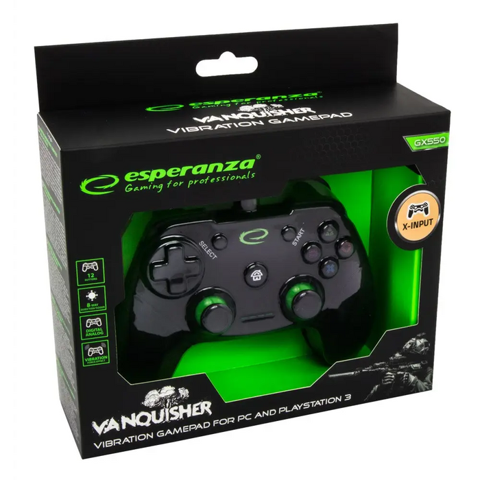 Esperanza EGG110K контролер за игри Геймпад PC,Playstation
