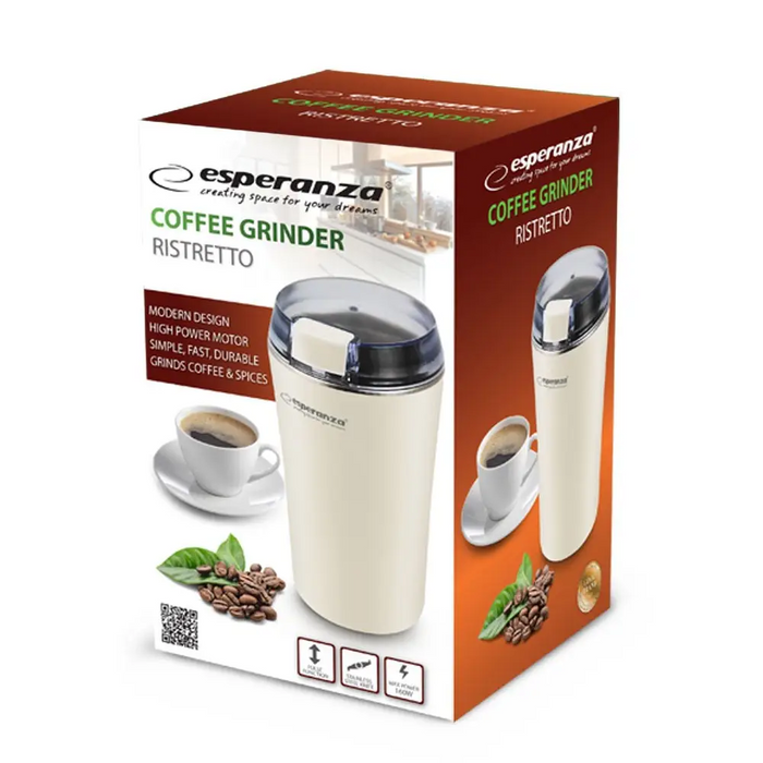 Esperanza EKC008W Кафемелачка Бяла 160 W