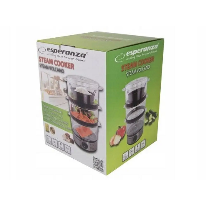 Esperanza EKG009 Парна готварска печка 3 кошници