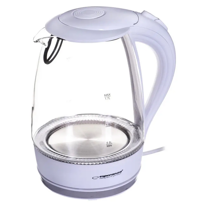 Esperanza EKK011W Електрическа кана 1.7 L Бяла Многоцветна