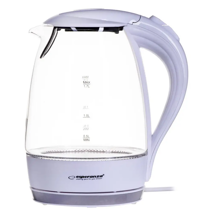 Esperanza EKK011W Електрическа кана 1.7 L Бяла Многоцветна