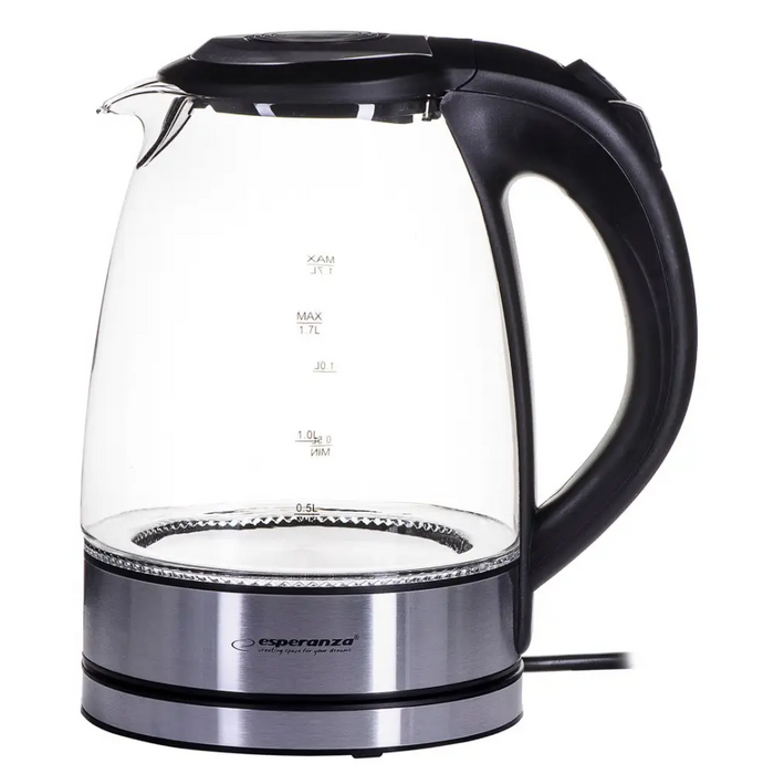 Esperanza EKK012 Електрическа кана 1.7 L Черна Многоцветна