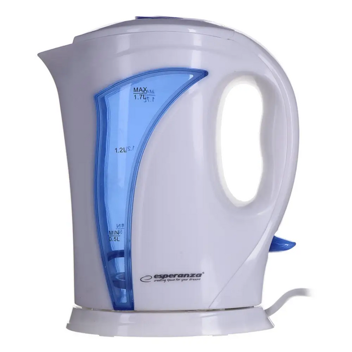 Esperanza EKK018B Електрическа кана 1.7 L Бяла / Синя