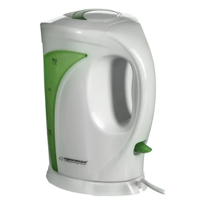 Esperanza EKK018G Електрическа кана 1.7 L Бяла / Зелена