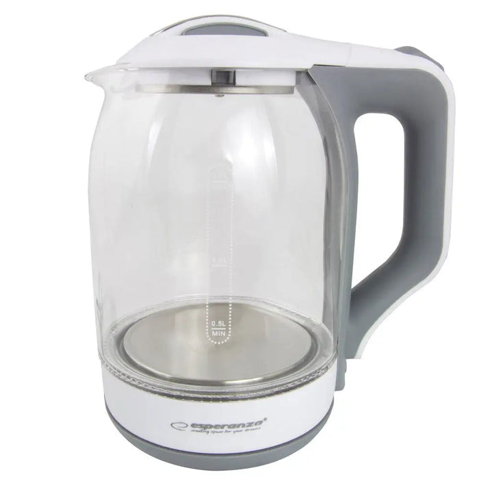 Esperanza EKK025W Електрическа кана 1.7 L Бяла Многоцветна