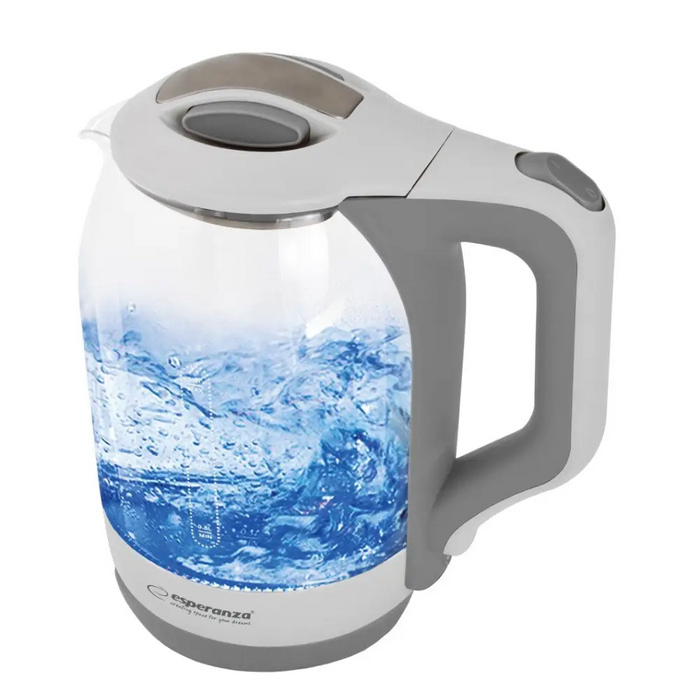 Esperanza EKK025W Електрическа кана 1.7 L Бяла Многоцветна