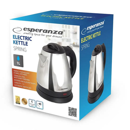 Esperanza EKK116X Електрическа кана 1 L 1350 W Инокс