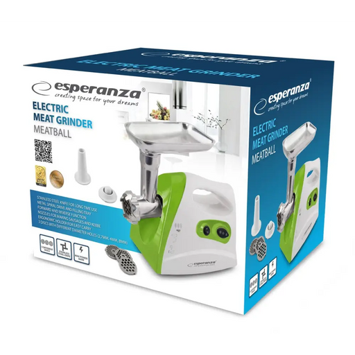 Esperanza EKM012G Мелница 600 W Бяла/Зелена