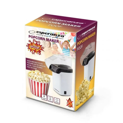 Esperanza EKP005W пуканки Черен Бял 0.27 L 2 мин. 1200 W