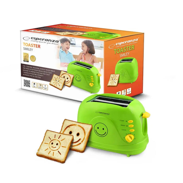Esperanza EKT003 Тостер 750 W Зелен