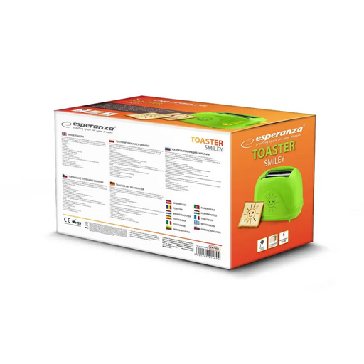 Esperanza EKT003 Тостер 750 W Зелен
