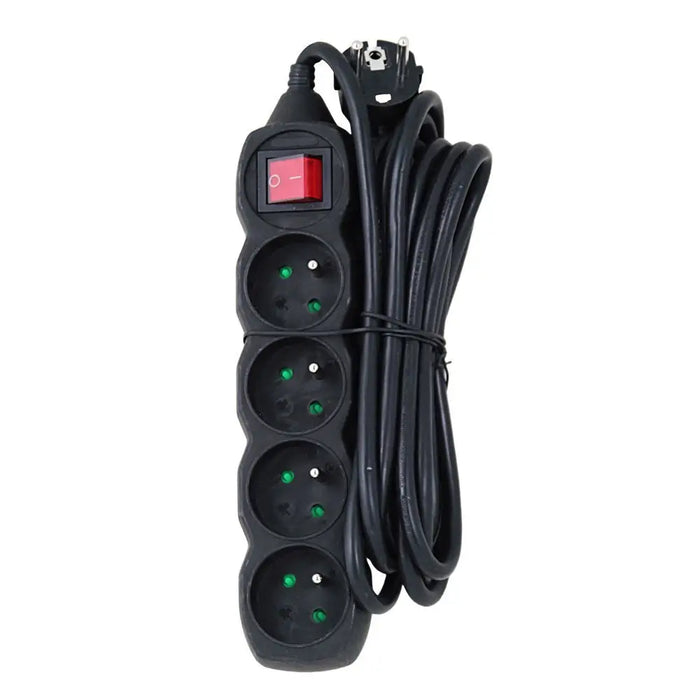 Esperanza ELK213K захранващ удължител 3 m 4 AC контакт(и)