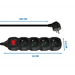Esperanza ELK213K захранващ удължител 3 m 4 AC контакт(и)