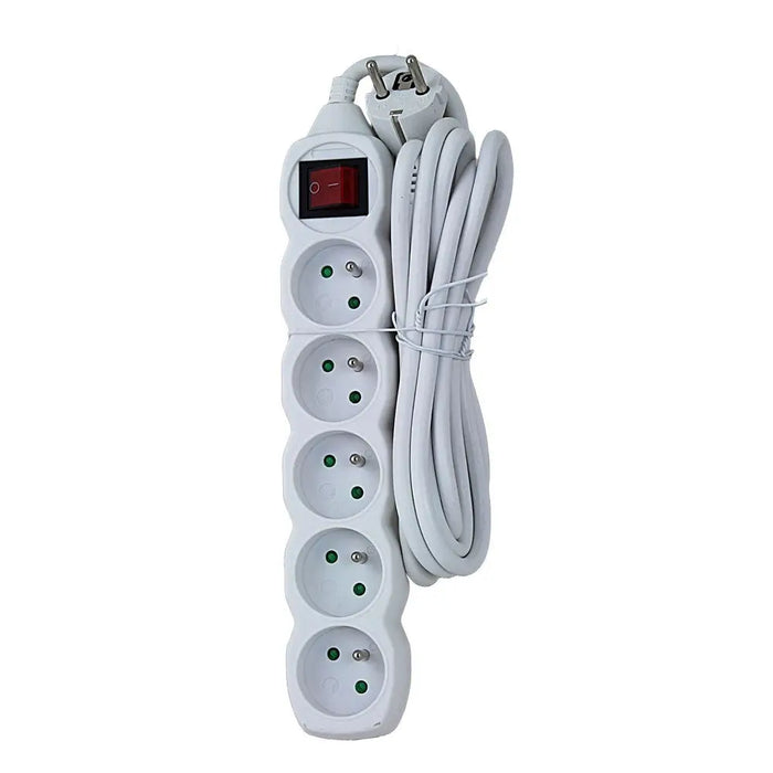 Esperanza ELK215W захранващ удължител 3 м 5 AC контакт(и)