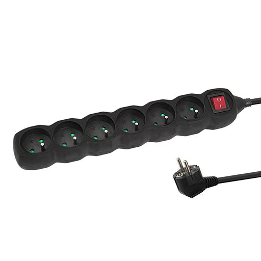 Esperanza ELK218K захранващ удължител 3 м 6 AC контакт(и)