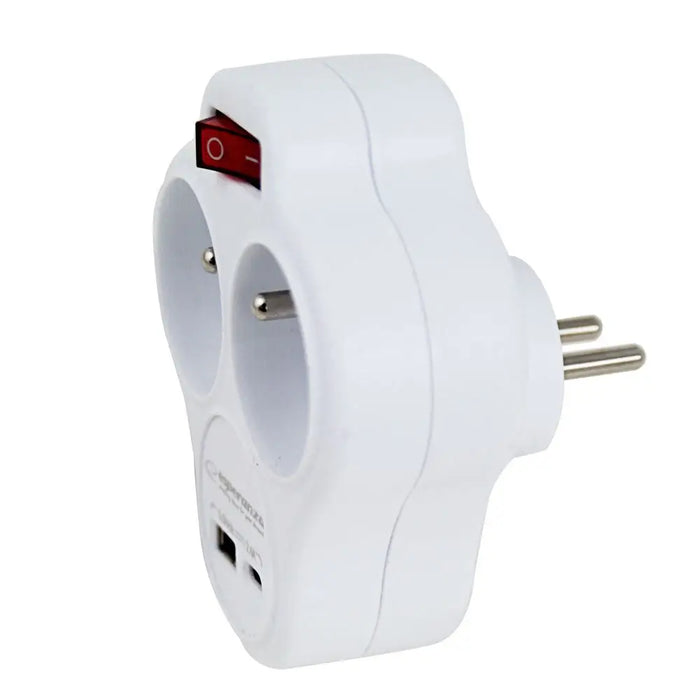Esperanza ELK311W Електрически сплитер 2 GN. USB-C USB-A