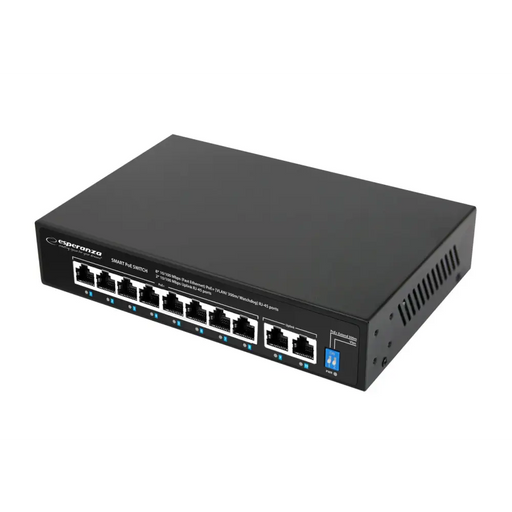 Esperanza ENS106 10-портов Poe Switch 10/100 96W