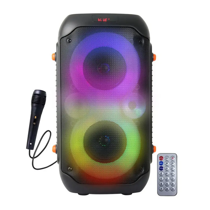 Esperanza EP156 BT FM LED RGB КАРАОКЕ Тонколона Черна 20W