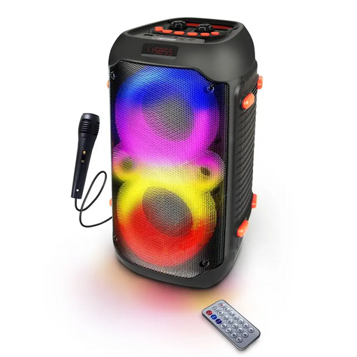 Esperanza EP156 BT FM LED RGB КАРАОКЕ Тонколона Черна 20W