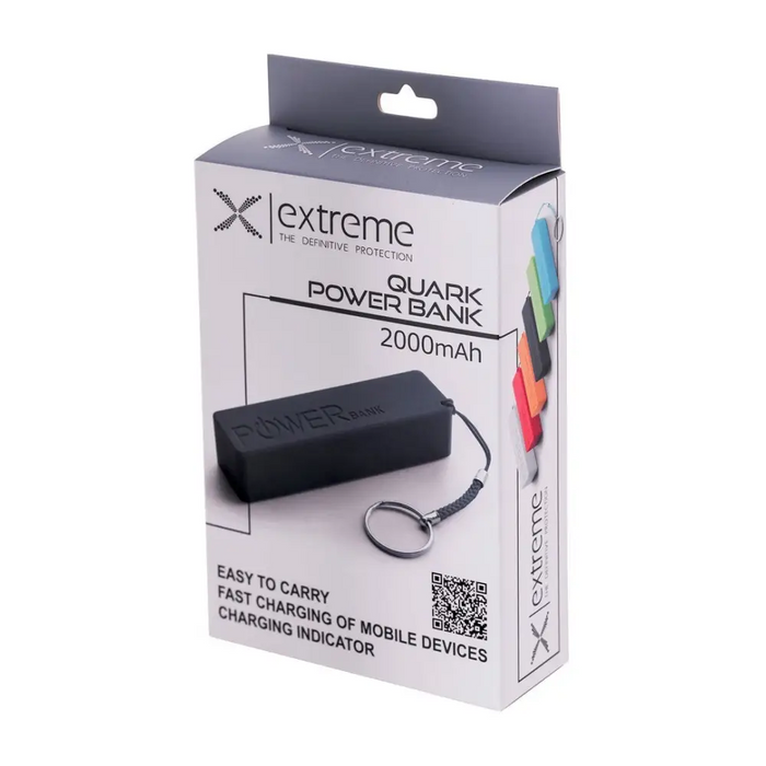 Esperanza Quark 2000 mAh черен