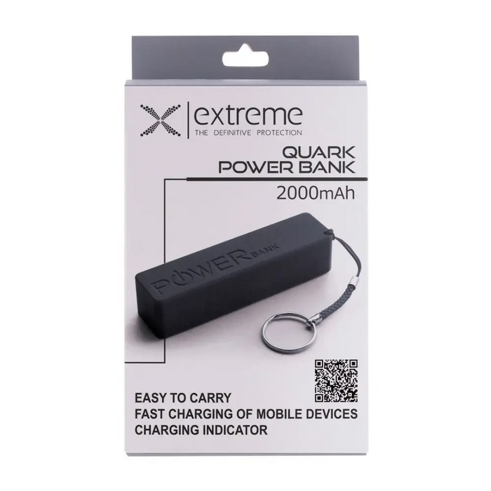 Esperanza Quark 2000 mAh черен