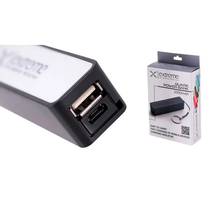 Esperanza Quark 2000 mAh черен