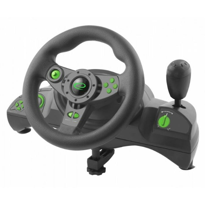 Състезателен Волан Esperanza EGW102 Педали Зелен PC PlayStation 3