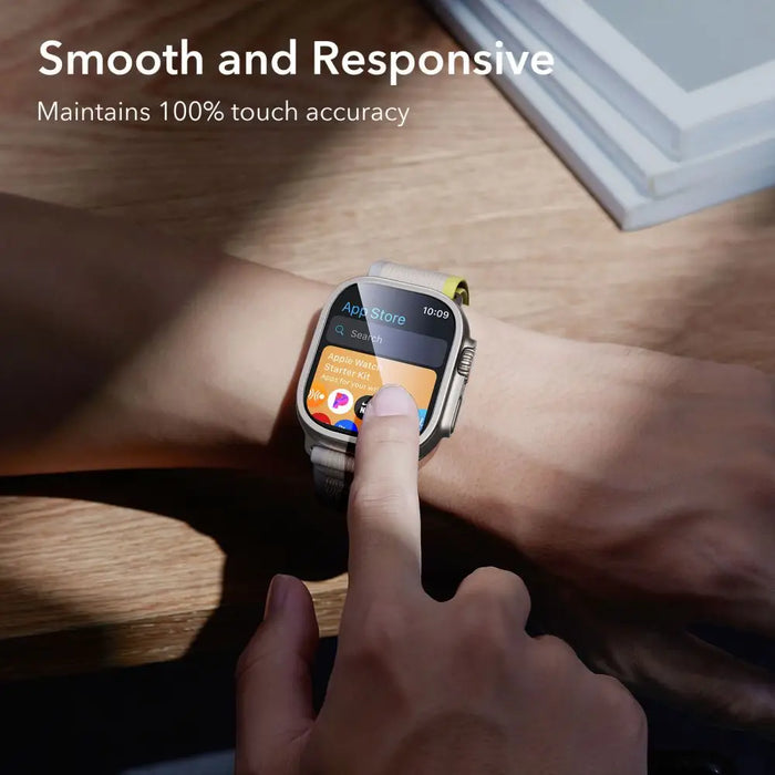 ESR Armorite 2 броя закалено стъкло за Apple Watch Ultra 49