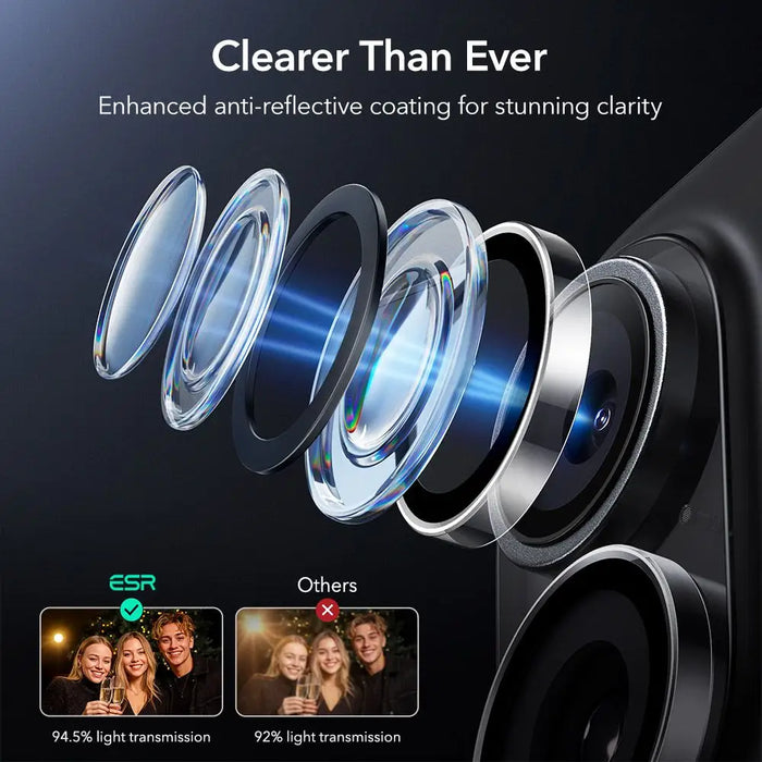 ESR Armorite Camera Cover за iPhone 16 / 16 Plus / 17