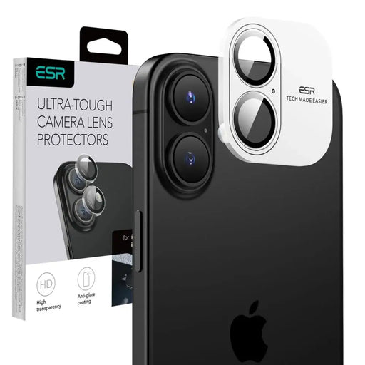ESR Armorite Tempered Glass за iPhone 16 / 16 Plus камера