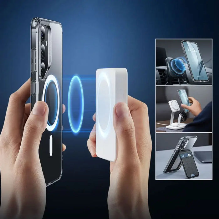 ESR Classic Hybrid Halolock MagSafe калъф за Samsung Galaxy