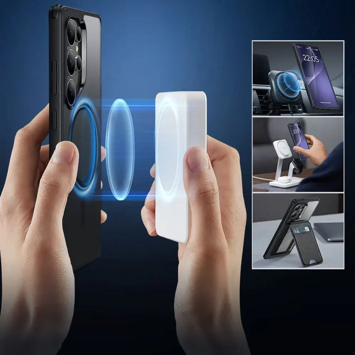ESR Classic Hybrid Halolock MagSafe калъф за Samsung Galaxy