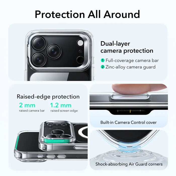 ESR Classic Hybrid Kickstand MagSafe калъф за iPhone 17 Pro