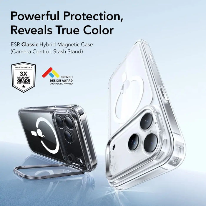 ESR Classic Hybrid Kickstand MagSafe калъф за iPhone 17 Pro