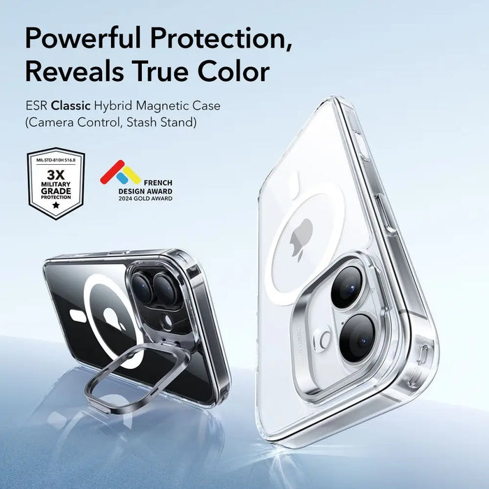 ESR Classic Hybrid Kickstand MagSafe калъф за iPhone 17