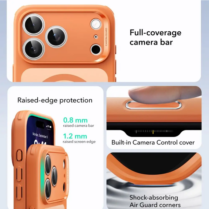 ESR Classic Hybrid MagSafe калъф за iPhone 17 Pro