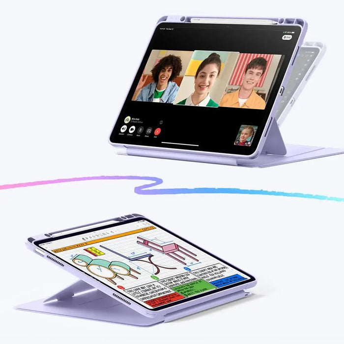 ESR Flip Hybrid Case за iPad Air 13’’ 1 / 2 - Лилав