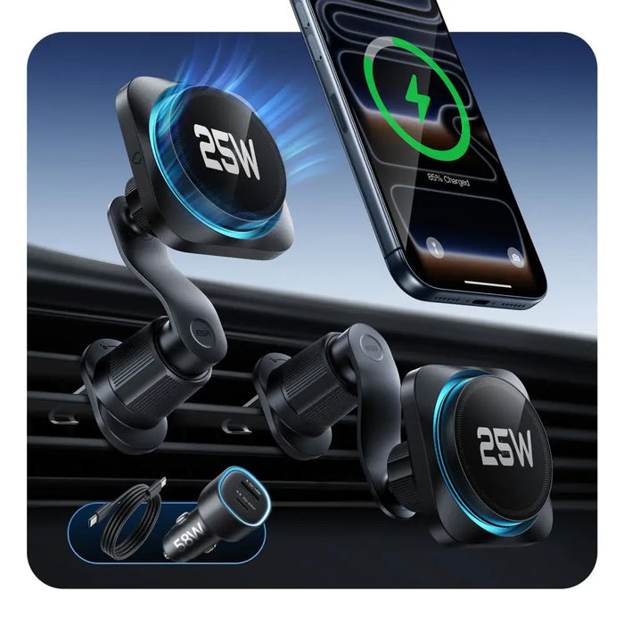 ESR OmniLock Qi2.2 Магнитен MagSafe Стойка за автомобилен