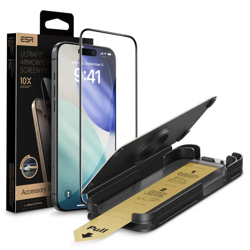 ESR UltraFit Armorite Pro закалено стъкло за iPhone 16 Pro
