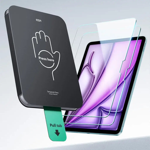 ESR UltraFit Tempered Glass 2 пакета за iPad Air 11’’ 6 / 7
