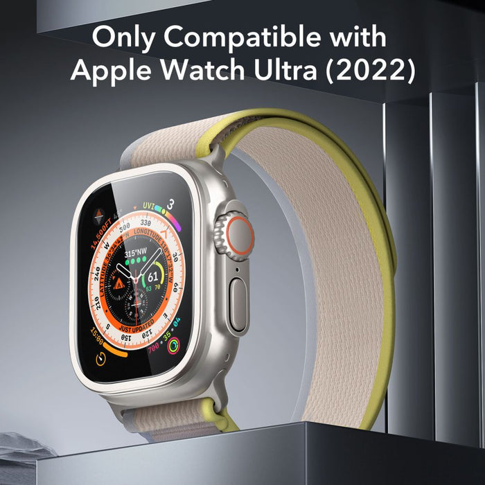 ESR Armorite 2 броя закалено стъкло за Apple Watch Ultra 49 мм - титаниево