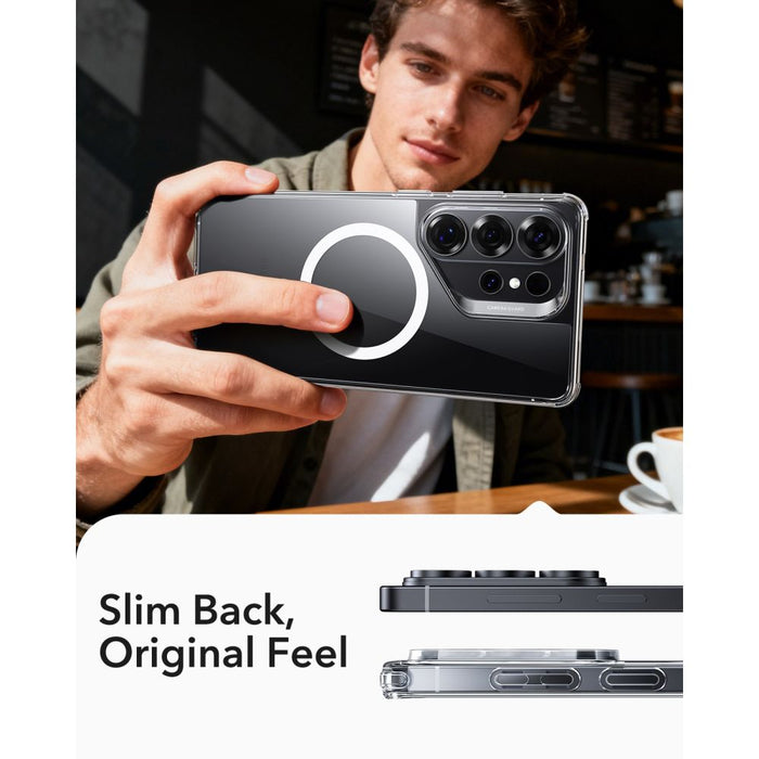 ESR Classic Hybrid MagSafe калъф за Samsung Galaxy S26 Ultra - прозрачен