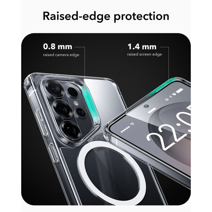 ESR Classic Hybrid MagSafe калъф за Samsung Galaxy S26 Ultra - прозрачен