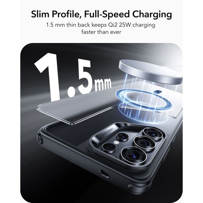 ESR Classic Hybrid MagSafe калъф за Samsung Galaxy S26 Ultra - черен