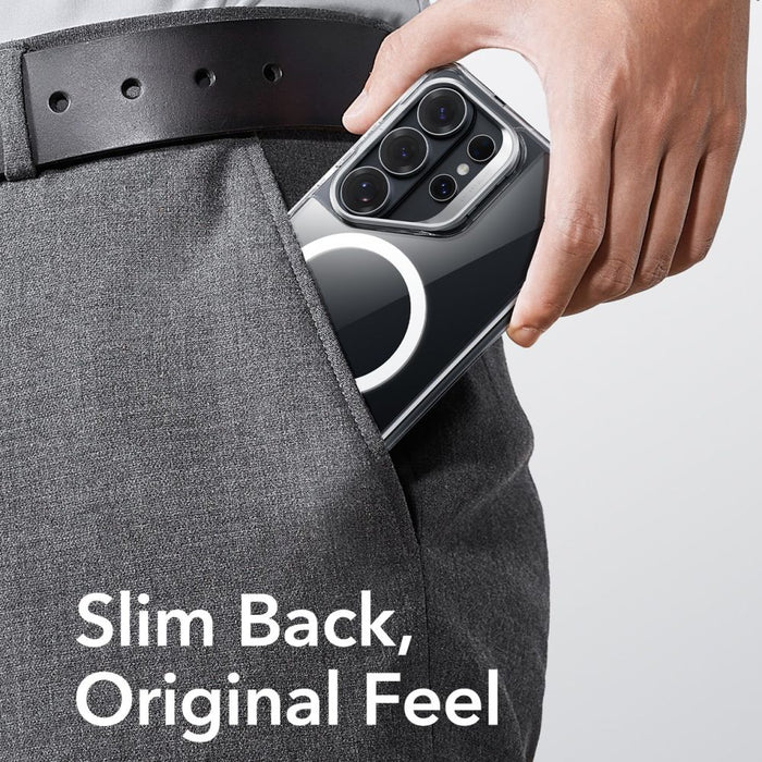 ESR Classic Hybrid Kickstand MagSafe калъф за Samsung Galaxy S26 Ultra - прозрачен