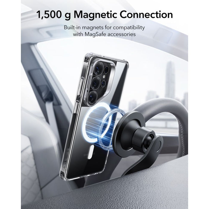 ESR Classic Hybrid Kickstand MagSafe калъф за Samsung Galaxy S26 Ultra - прозрачен