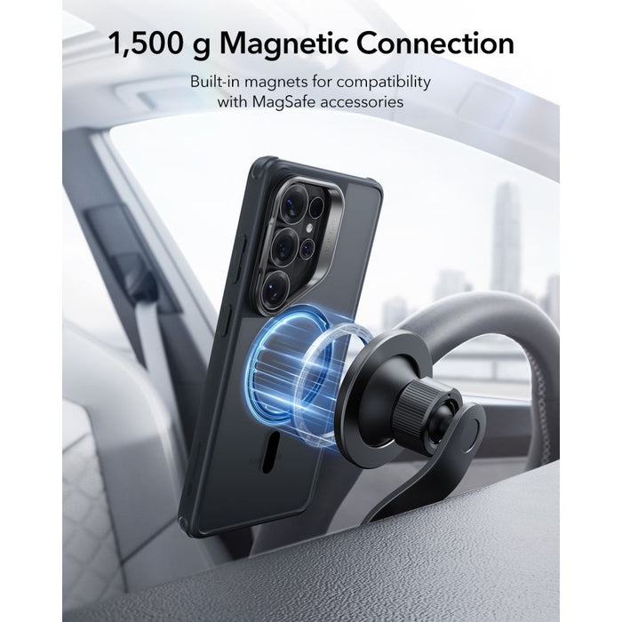ESR Classic Hybrid калъф MagSafe с поставка за Samsung Galaxy S26 Ultra - черен